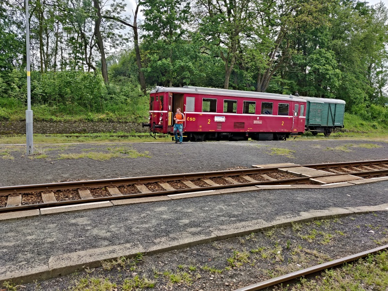 36.KAMENICKÝ VÝLETNÍ MOTORÁČEK NA TRASE ŠENOVKA Z ČESKÉ KAMENICE DO KAMENICKÉHO ŠENOVAE