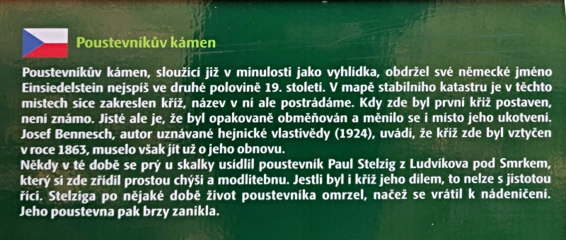 A09.1 POUSTEVNÍKŮV KÁMEN